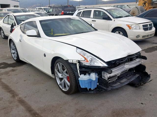 JN1AZ4EH5EM633922 - 2014 NISSAN 370Z BASE WHITE photo 1