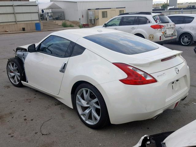 JN1AZ4EH5EM633922 - 2014 NISSAN 370Z BASE WHITE photo 3