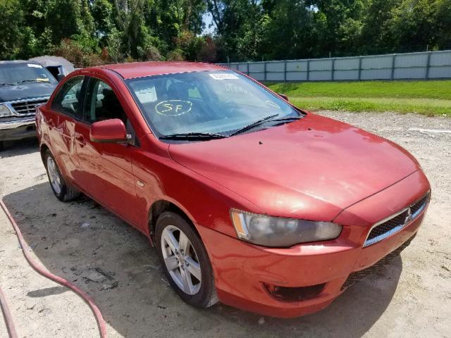 JA3AU26U48U012914 - 2008 MITSUBISHI LANCER ES BURGUNDY photo 1