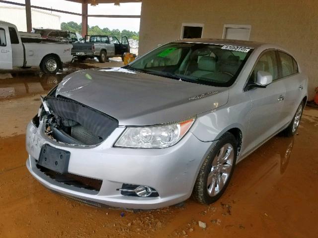 1G4GC5EG6AF188493 - 2010 BUICK LACROSSE C SILVER photo 2