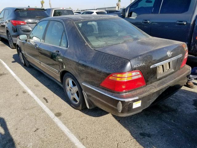 JH4KA9654YC003862 - 2000 ACURA 3.5RL BLACK photo 3