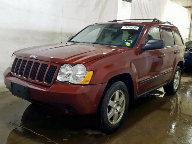 1J8GR48K29C510193 - 2009 JEEP GRAND CHER RED photo 2