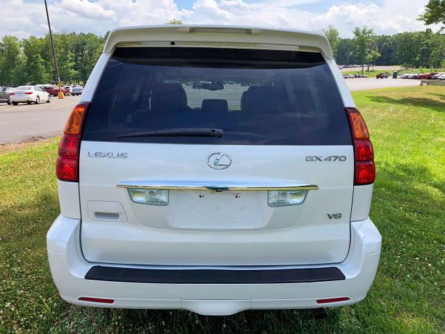 JTJBT20X440059533 - 2004 LEXUS GX 470 WHITE photo 8