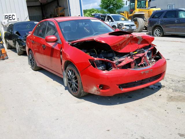 JF1GE74608G504936 - 2008 SUBARU IMPREZA WR RED photo 1