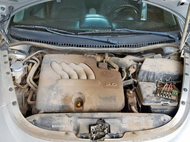 3VWCB21C92M461495 - 2002 VOLKSWAGEN NEW BEETLE Gümüş foto 7