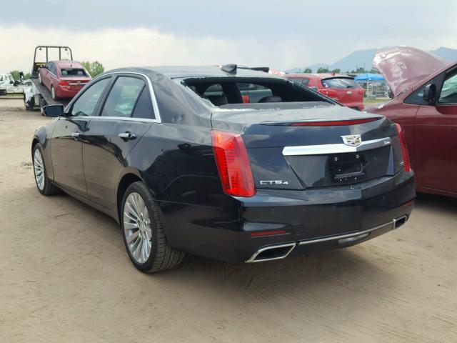 1G6AY5S36F0109818 - 2015 CADILLAC CTS PERFOR BLACK photo 3