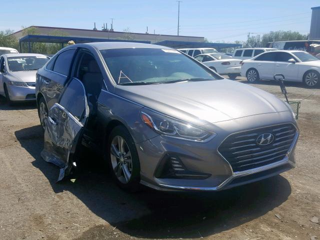 5NPE34AF0JH645677 - 2018 HYUNDAI SONATA SPO CHARCOAL photo 1