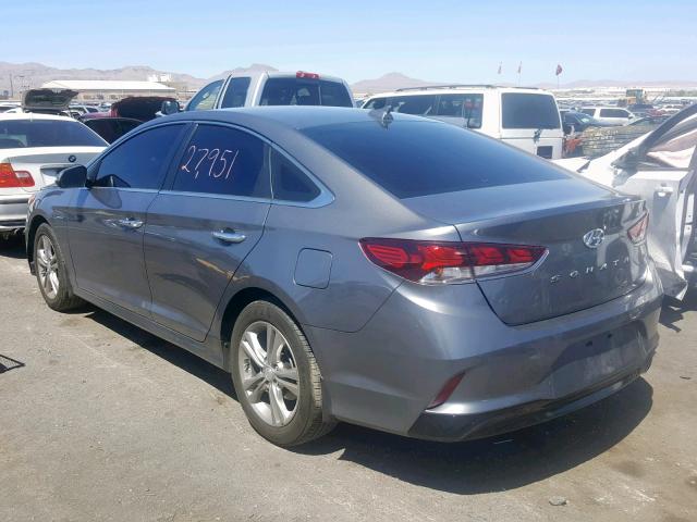 5NPE34AF0JH645677 - 2018 HYUNDAI SONATA SPO CHARCOAL photo 3