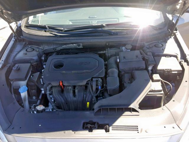 5NPE34AF0JH645677 - 2018 HYUNDAI SONATA SPO CHARCOAL photo 7