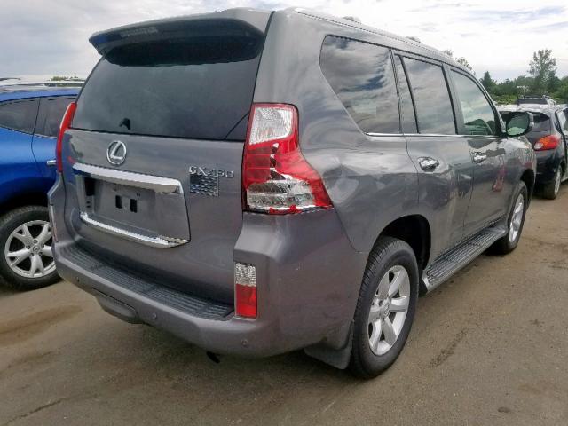 JTJBM7FX3B5018313 - 2011 LEXUS GX GRAY photo 4