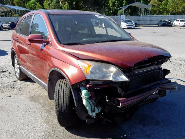 JHLRE38707C075773 - 2007 HONDA CR-V EXL RED photo 1