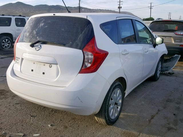 3N1CE2CP7FL428343 - 2015 NISSAN VERSA NOTE WHITE photo 4