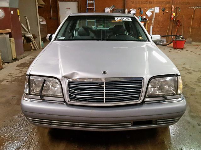 WDBGA43E8TA304670 - 1996 MERCEDES-BENZ S 420 SILVER photo 7