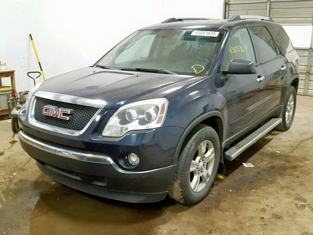 1GKKRNED0CJ194278 - 2012 GMC ACADIA SLE BLUE photo 2