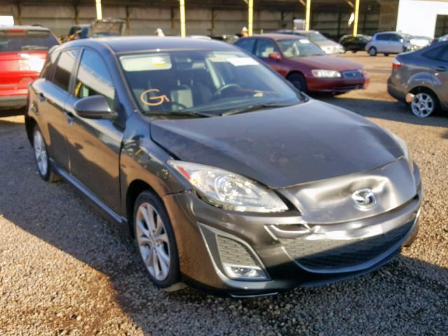 JM1BL1M55B1363273 - 2011 MAZDA 3 S GRAY photo 1