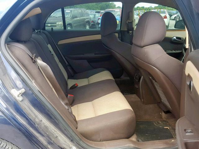 1G1ZC5EU8CF321513 - 2012 CHEVROLET MALIBU 1LT 蓝色 照片 6