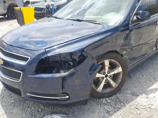 1G1ZC5EU8CF321513 - 2012 CHEVROLET MALIBU 1LT 蓝色 照片 9