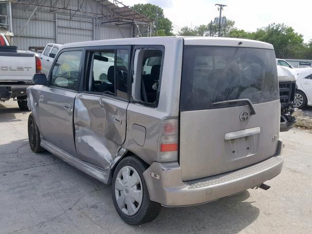 JTLKT324764086978 - 2006 TOYOTA SCION XB 灰色 照片 3
