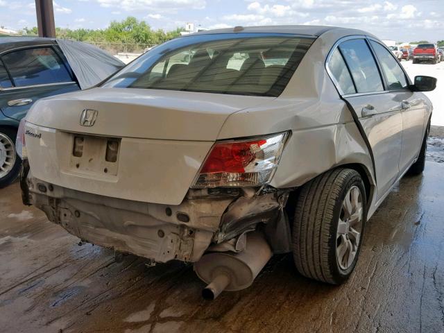 1HGCP26839A116951 - 2009 HONDA ACCORD EXL WHITE photo 4