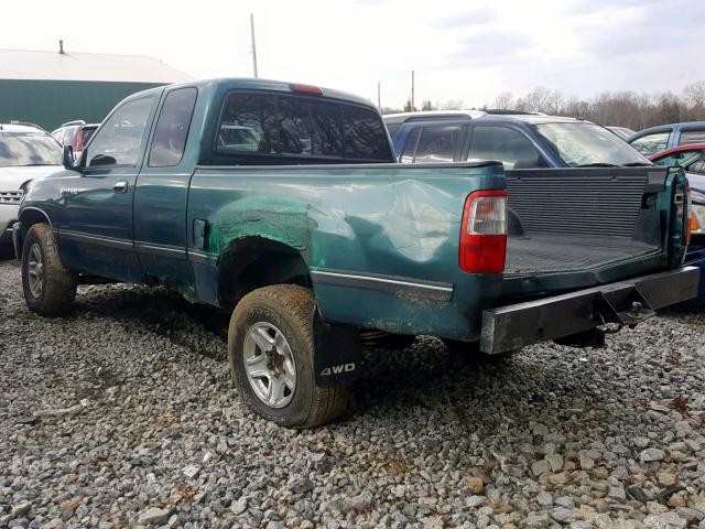 JT4UN24D8V0044282 - 1997 TOYOTA T100 XTRAC GREEN photo 3