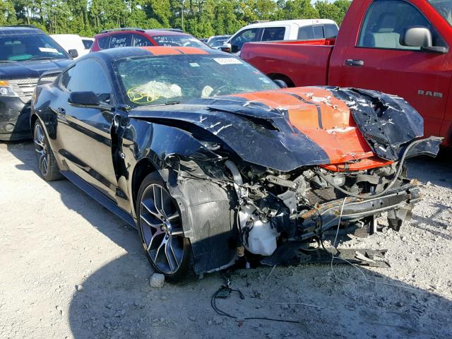 1FA6P8CF3F5362393 - 2015 FORD MUSTANG GT BLACK photo 1