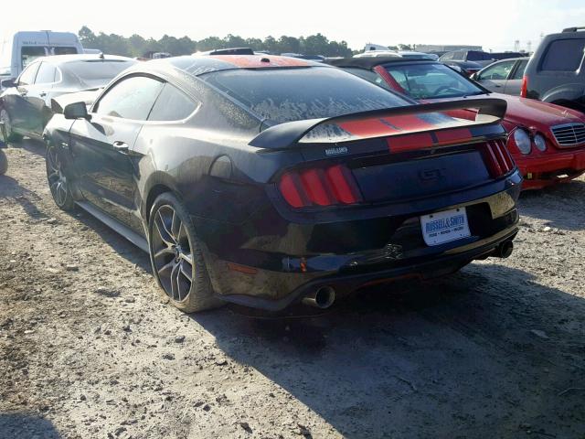 1FA6P8CF3F5362393 - 2015 FORD MUSTANG GT BLACK photo 3