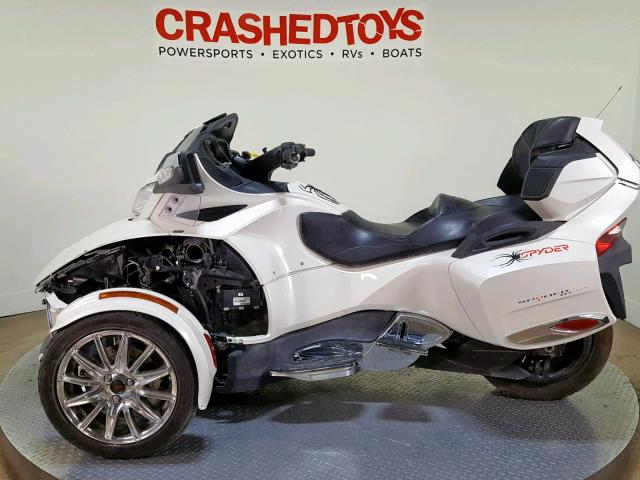 2BXNBDD15EV001286 - 2014 CAN-AM SPYDER ROA WHITE photo 5