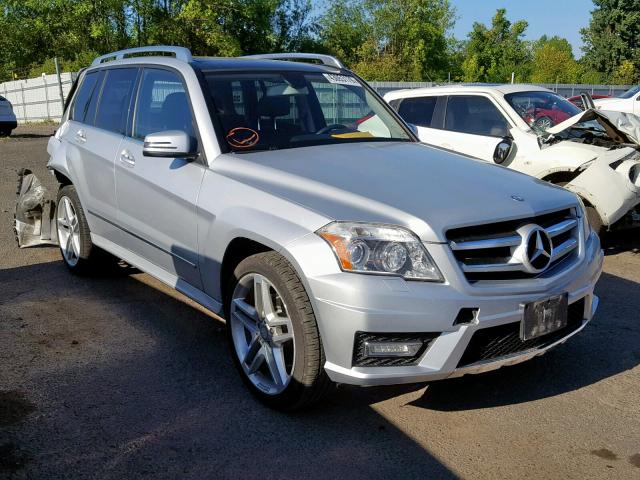 WDCGG8HB8BF597228 - 2011 MERCEDES-BENZ GLK 350 4M SILVER photo 1