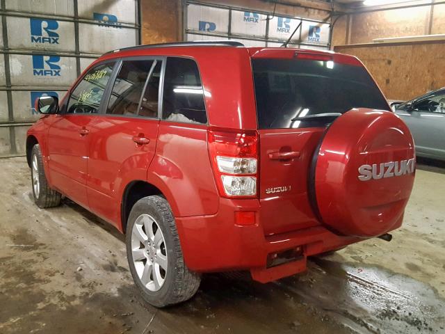 JS3TD0D76C4100160 - 2012 SUZUKI GRAND VITA RED photo 3