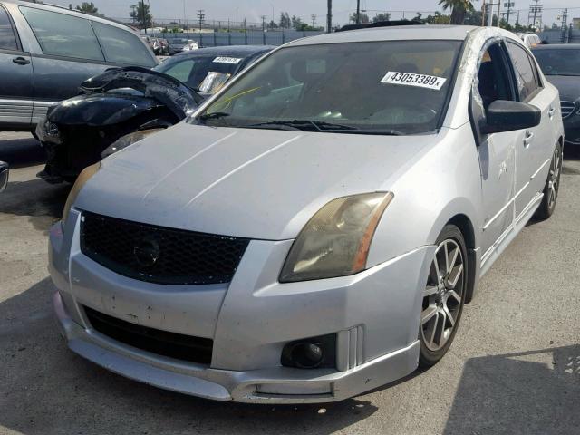 3N1CB61E87L726144 - 2007 NISSAN SENTRA SE- SILVER photo 2