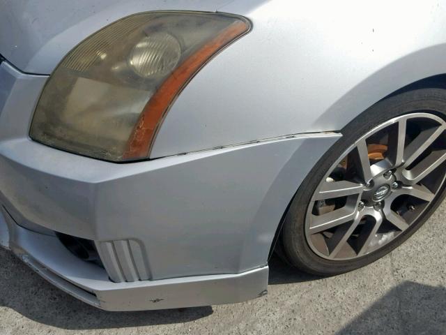 3N1CB61E87L726144 - 2007 NISSAN SENTRA SE- SILVER photo 9