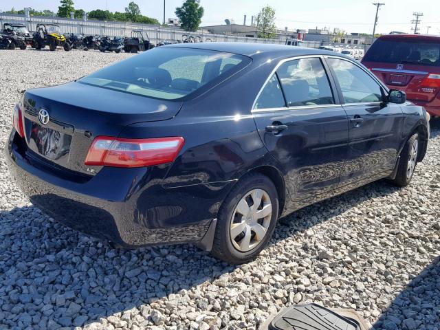 4T1BE46KX7U610786 - 2007 TOYOTA CAMRY NEW BLACK photo 4