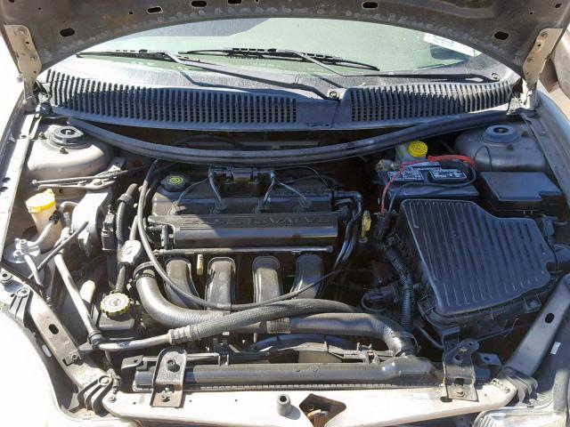 1B3ES46C5YD636248 - 2000 DODGE NEON BASE BROWN photo 7