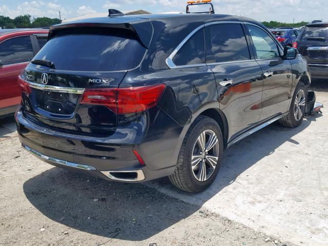 5J8YD3H39HL001201 - 2017 ACURA MDX BLACK photo 4