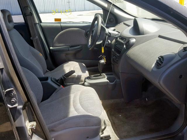 1G8AG52F35Z127725 - 2005 SATURN ION LEVEL BLACK photo 5