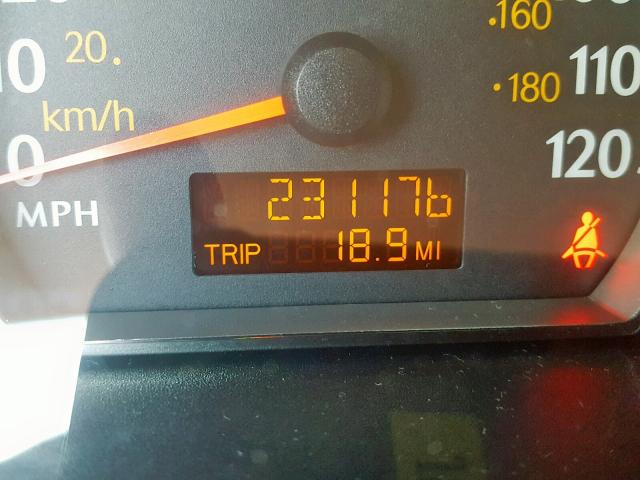 1G8AG52F35Z127725 - 2005 SATURN ION LEVEL BLACK photo 8