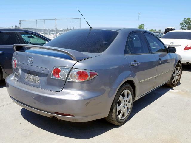 1YVHP80C375M29261 - 2007 MAZDA 6 I GRAY photo 4