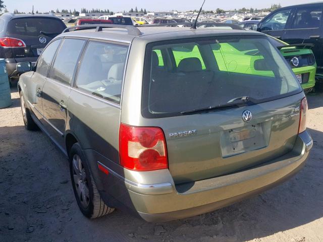 WVWYH63B83E071725 - 2003 VOLKSWAGEN PASSAT GLX 绿色 照片 3