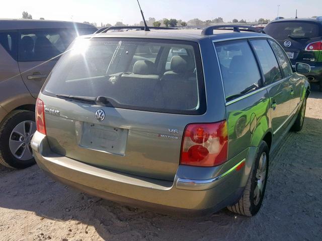 WVWYH63B83E071725 - 2003 VOLKSWAGEN PASSAT GLX 绿色 照片 4