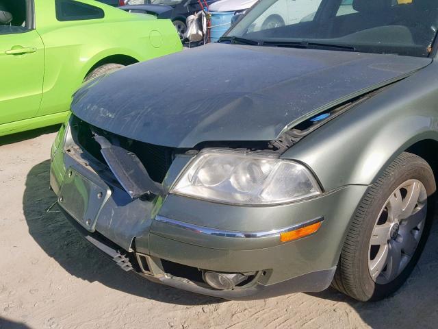 WVWYH63B83E071725 - 2003 VOLKSWAGEN PASSAT GLX 绿色 照片 9