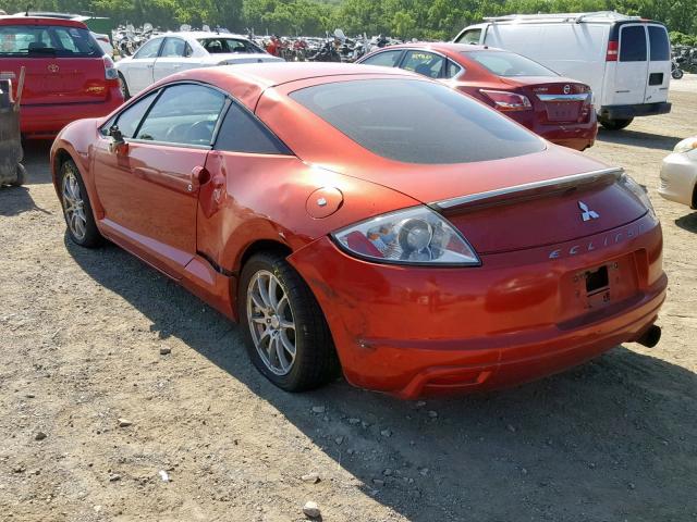 4A3AK24F39E015453 - 2009 MITSUBISHI ECLIPSE GS RED photo 3