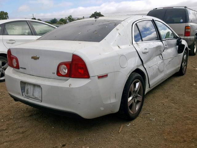1G1ZH57B89F245734 - 2009 CHEVROLET MALIBU 1LT 白色 照片 4