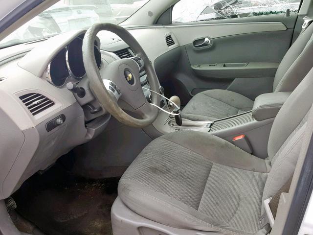 1G1ZH57B89F245734 - 2009 CHEVROLET MALIBU 1LT 白色 照片 5