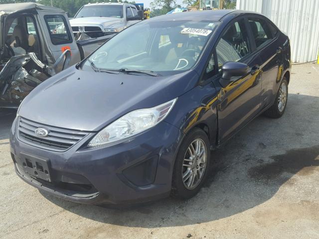 3FADP4AJ3DM166999 - 2013 FORD FIESTA S BLUE photo 2