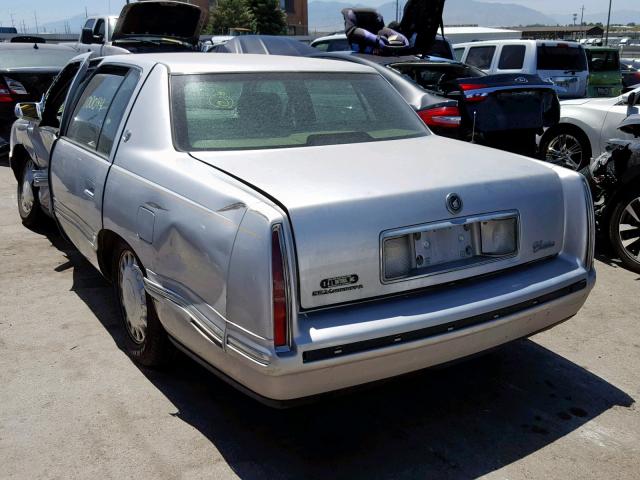 1G6KD54Y5XU727067 - 1999 CADILLAC DEVILLE SILVER photo 3