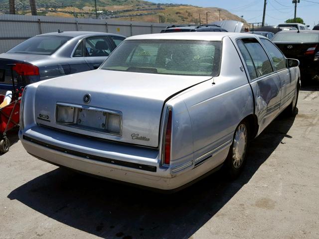 1G6KD54Y5XU727067 - 1999 CADILLAC DEVILLE SILVER photo 4