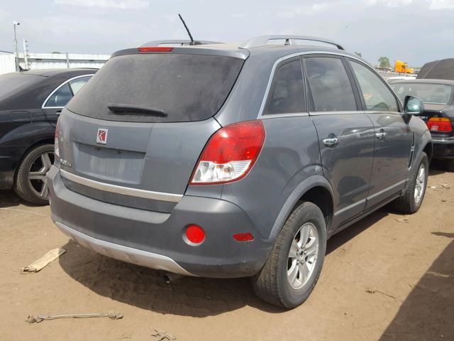 3GSCL33P38S606187 - 2008 SATURN VUE XE GRAY photo 4