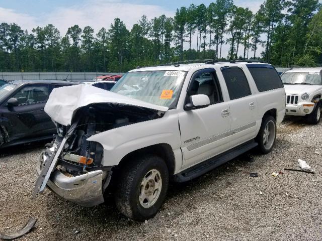 3GKEC16Z94G126954 - 2004 GMC YUKON XL C WHITE photo 2