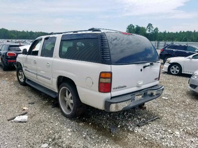 3GKEC16Z94G126954 - 2004 GMC YUKON XL C WHITE photo 3