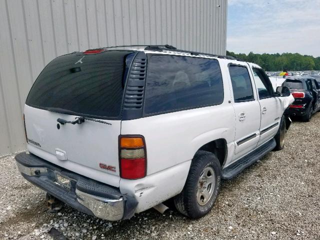 3GKEC16Z94G126954 - 2004 GMC YUKON XL C WHITE photo 4